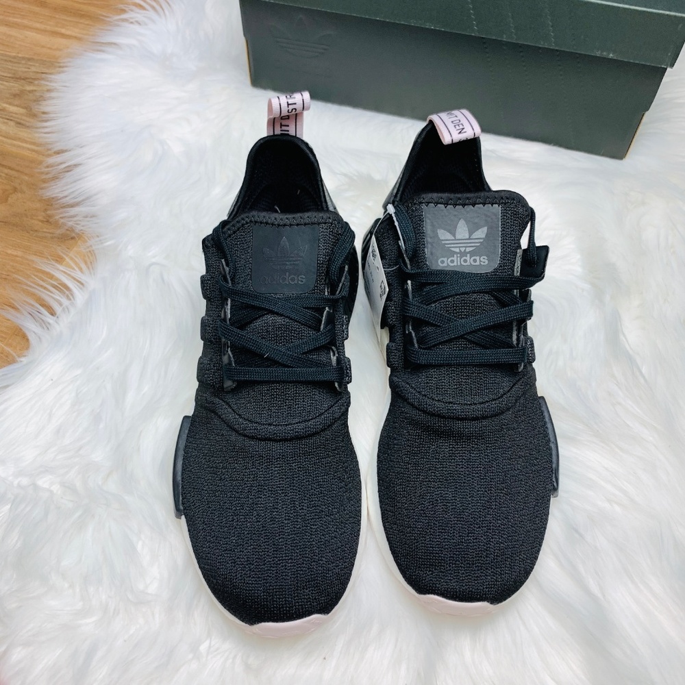 Adidas NMD R1 Core Black Orchid Tint - Picture 4 of 8
